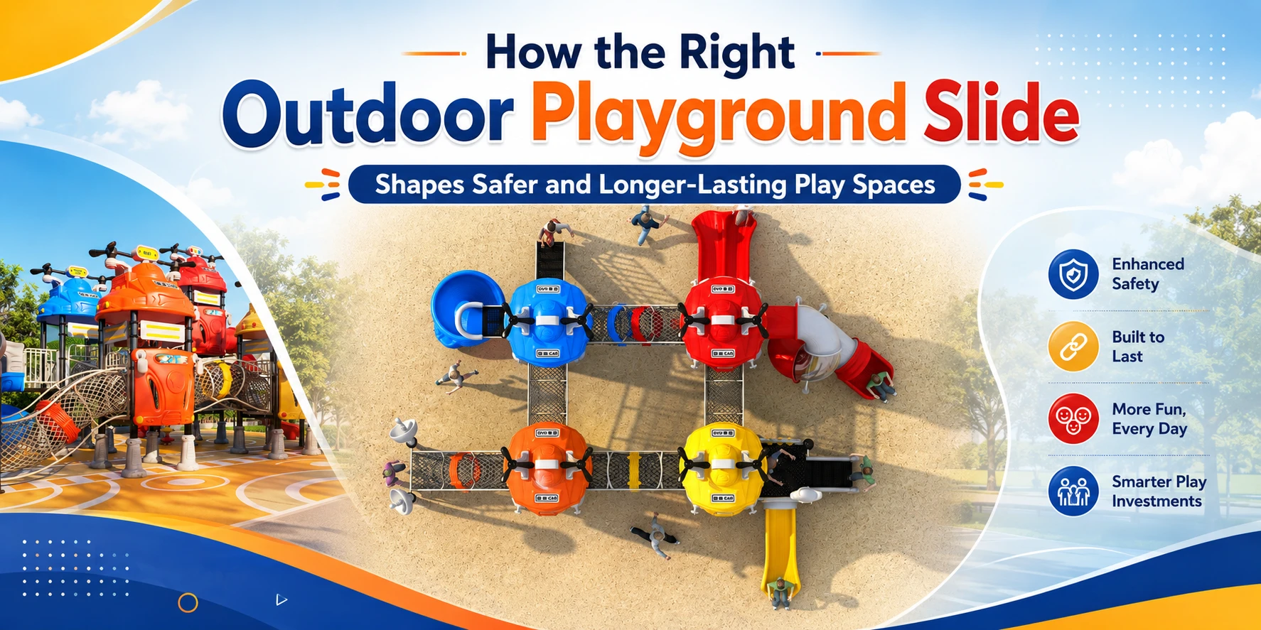How the Right Outdoor Playground Slide Shapes Safer and Longer-Lasting Play Spaces