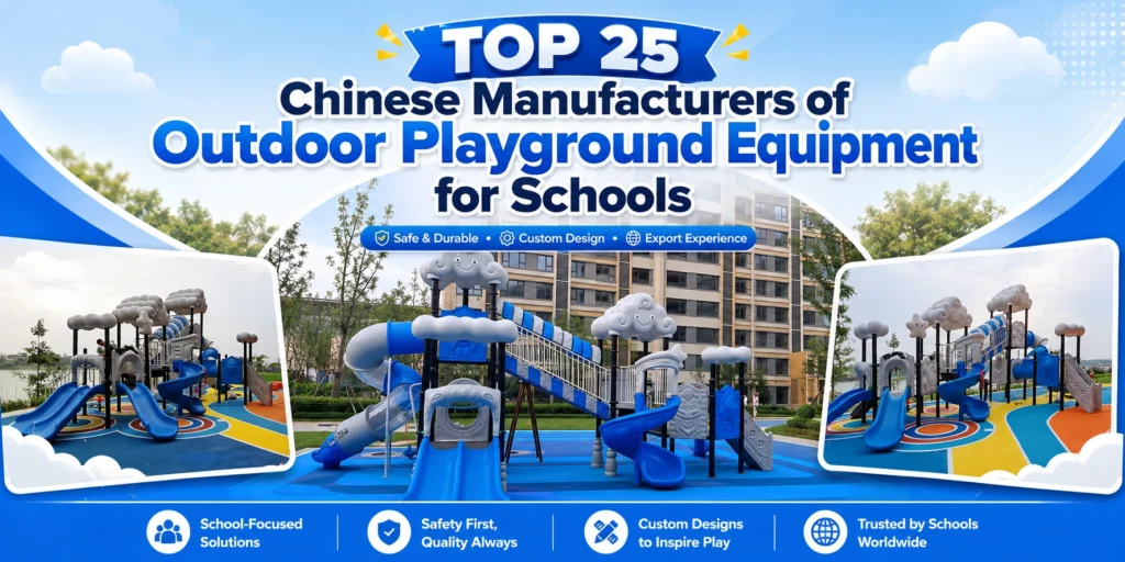 TOP 25 Chinese Manufacturers of Outdoor Playground Equipment for Schools