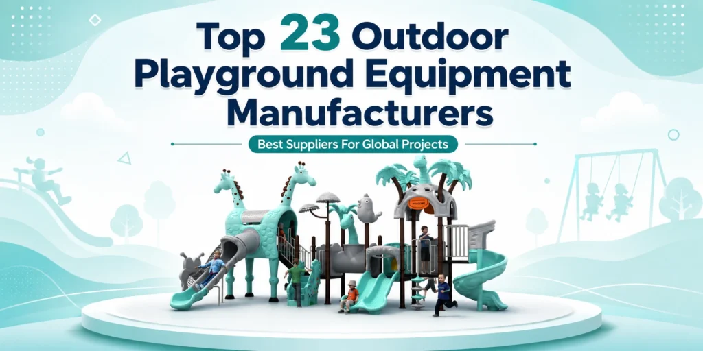 Top 23 outdoor playground equipment Manufacturers for Global Projects
