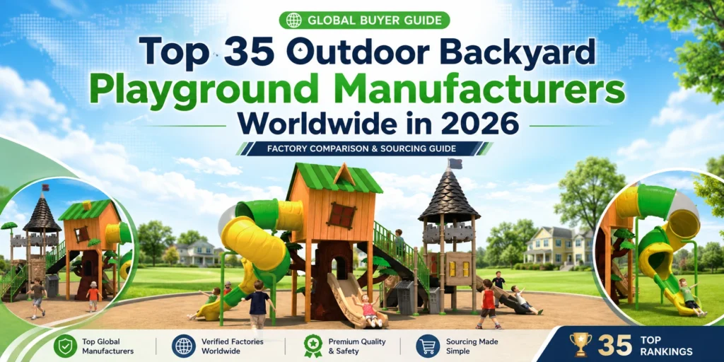 Top 35 outdoor backyard playground Manufacturers Worldwide in 2026