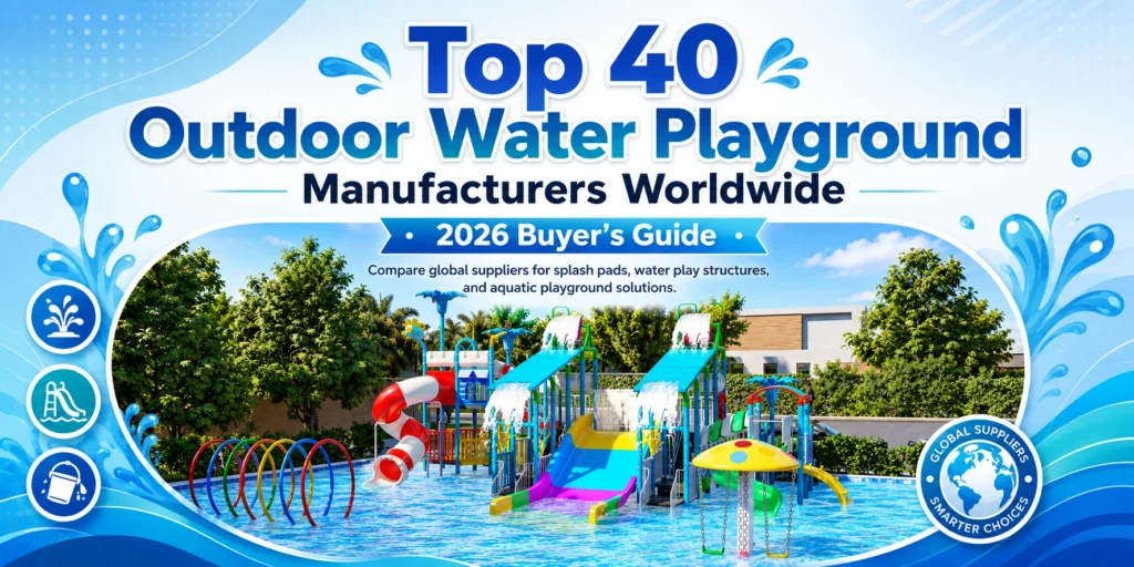 Top 40 Outdoor Water Playground Manufacturers Worldwide: 2026 Buyer’s Guide