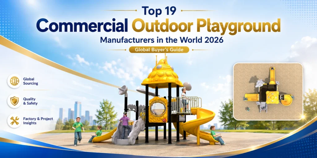 Top 19 Commercial Outdoor Playground Manufacturers in the World: 2026 Buyer’s Guide