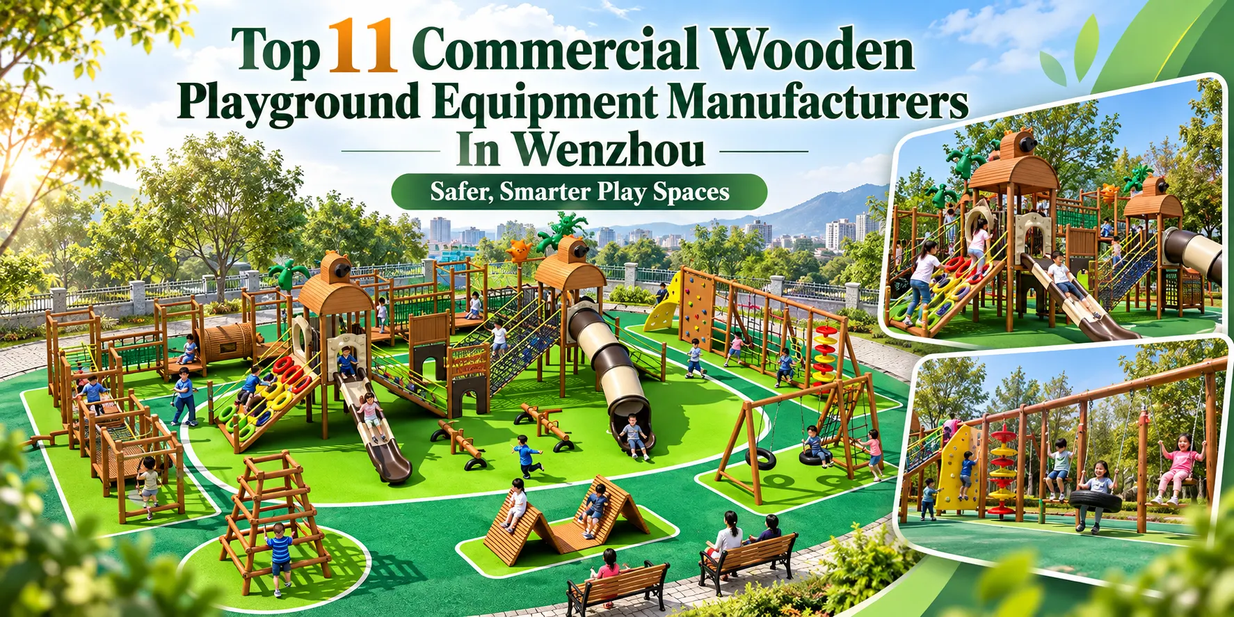 Top 11 Commercial Wooden Playground Equipment Manufacturers In Wenzhou For Safer, Smarter Play Spaces